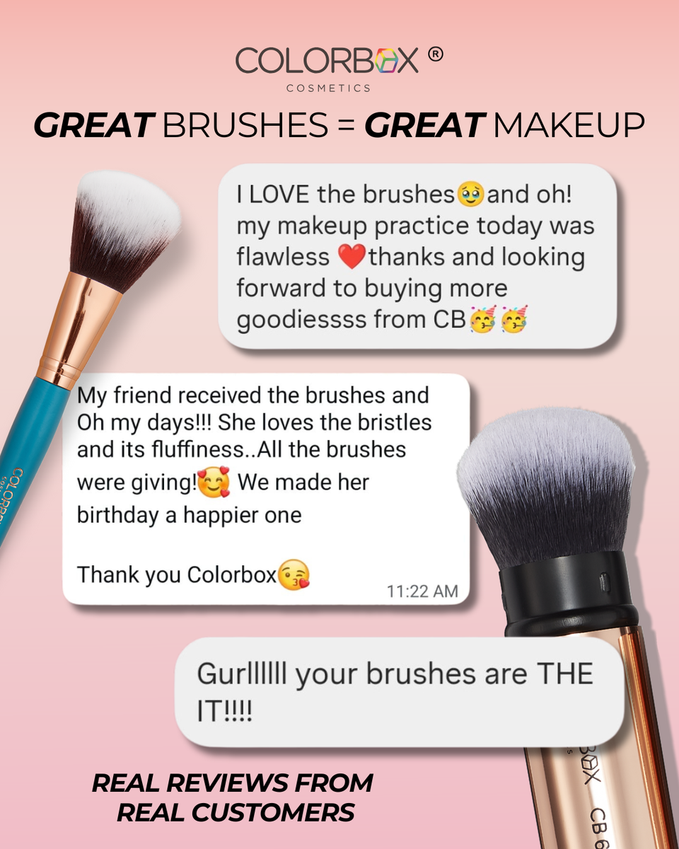 CB Flawless Essential Brush Set - Professional Makeup Brush Collection ...