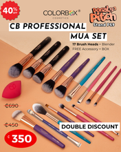 Load image into Gallery viewer, CB Pro MUA Brush Set (Ideal for Makeup Practice)
