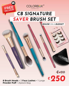 CB Signature Saver Brush Set with Lashes