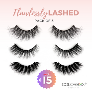 A Pack of Flawlessly Lashed (Pack of 3)