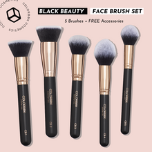 Load image into Gallery viewer, Black Beauty Face Brush Set
